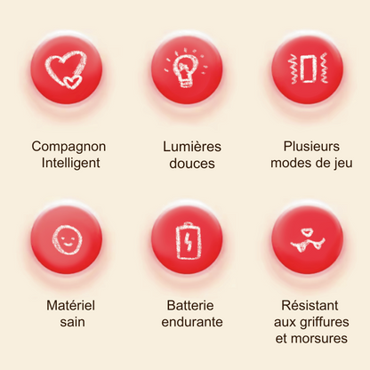 Balle Magique - Jouet intelligent pour chat d'intérieur
